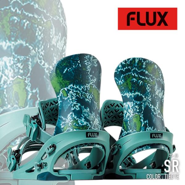 【検索ワード】[日本正規品] スノーボード ビンディング フラックス FLUX SR Tie Dye エスアール バインディング メンズ レディース 25-26 予約 スノーボード snowboard ビンディング binding フラック...