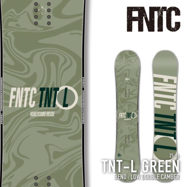 FNTC 日本正規品 スノーボード 板 エフエヌティシー FNTC TNT L Green