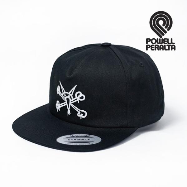 パウエル ペラルタ キャップ 帽子 POWELL PERALTA VATO RAT SNAPBACK CHFTPPVATX ヴァト・ラット スナップバックキャップ オールドスクール ロゴ SB スケート