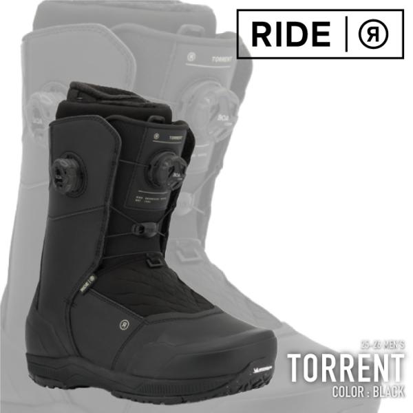 RIDE（ライド） 日本正規品 スノーボード ブーツ RIDE TORRENT Black