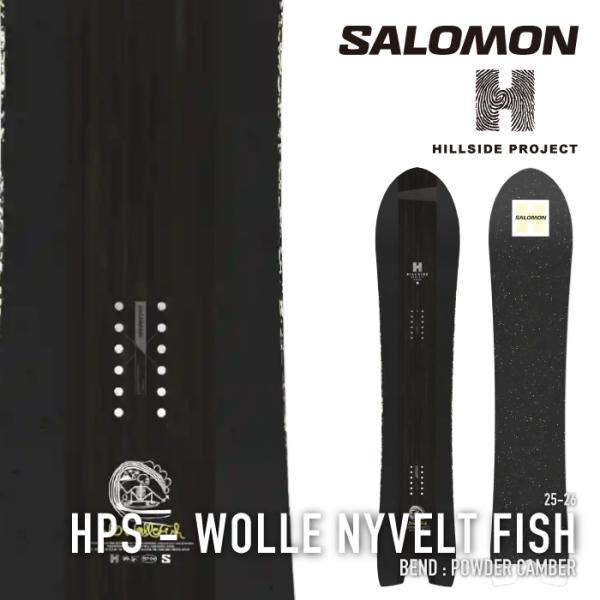 SALOMON（サロモン） 日本正規品 スノーボード 板 SALOMON HPS - WOLLE