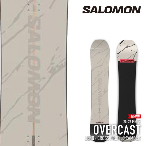SALOMON（サロモン） 日本正規品 スノーボード 板 SALOMON OVERCAST