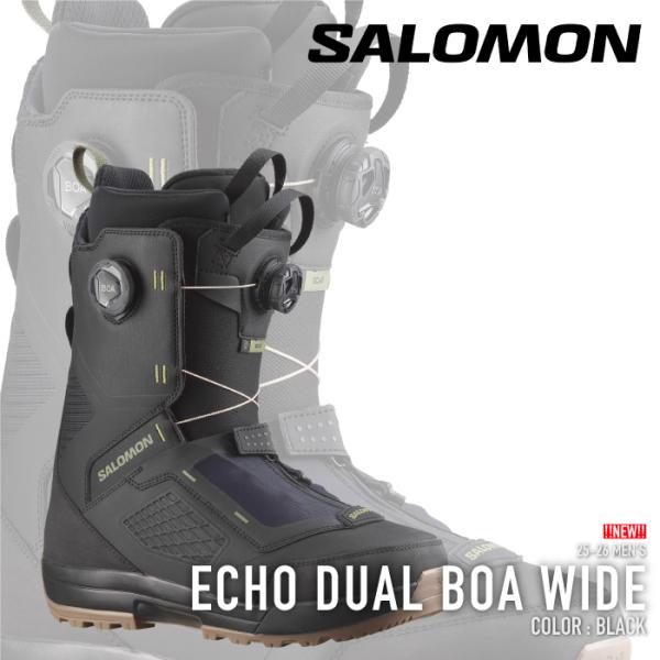 SALOMON 日本正規品 スノーボード ブーツ サロモン ECHO DUAL BOA WIDE