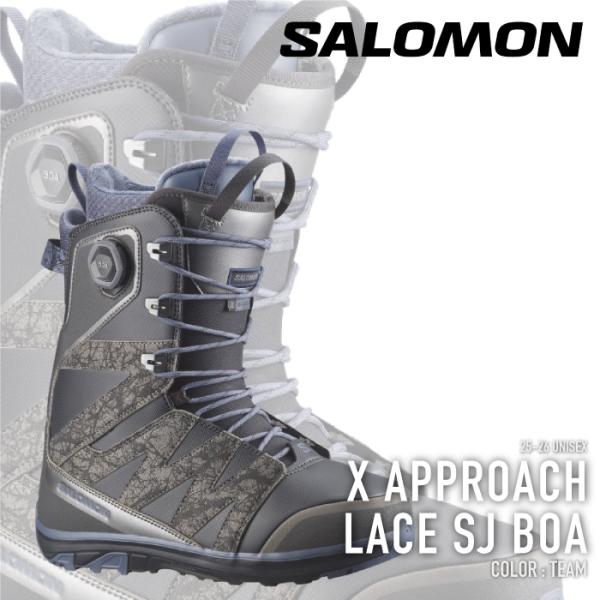 サロモン ブーツ X APPROACH LACE SJ BOA 28cm ボア 6e4872f81650bd6059f079e4b43a66