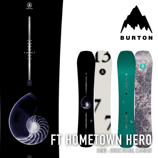 [日本正規品] スノーボード 板 バートン BURTON FT HOMETOWN HERO Earth / X Ray ファミリーツリー ホームタウン ヒーロー メンズ レディース 26-27