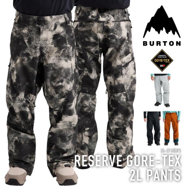 [日本正規品] スノーボード ウェア バートン BURTON MENS RESERVE GORE-TEX 2L PANTS ゴアテックス パンツ メンズ 26-27