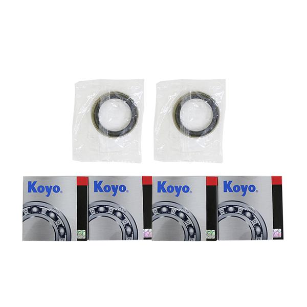 送料無料】 フロント用 ハブベアリング オイルシール付き 左右セット