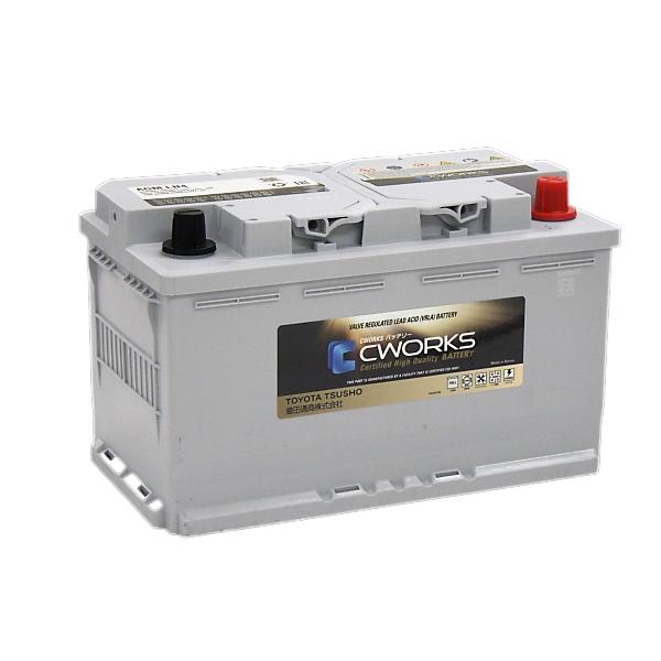 ☆CWORKS輸入車AGMバッテリー☆BMW F22 2シリーズ クーペ M 240 i ABA-2G30G LN4 80Ah AGM用 送料無料 個人宅配送可