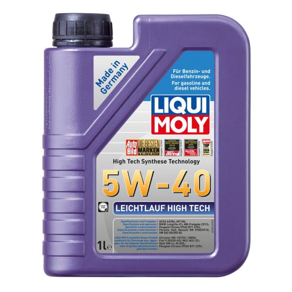 LIQUIMOLY ボルボ VOLVO V40 T5 Rデザイン MB5204T用 エンジンオイル6L/1台分 オイルエレメント付