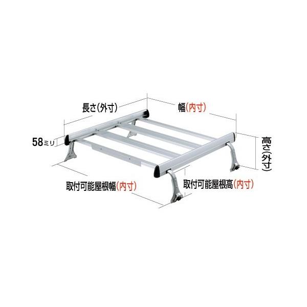 ◇ROCKYルーフキャリアSAシリーズ ダイナ・トヨエース（2tトラック