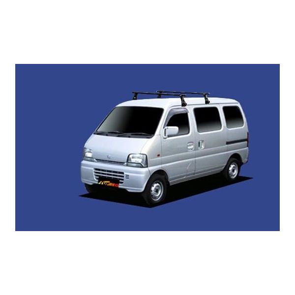タフレックシステムキャリア  スズキ エブリイ ハイルーフ用ベースキット 1台分 ☆TUFREQシステムキャリア エブリィ DA52V/DA62V/DB52V/DB62V 標準