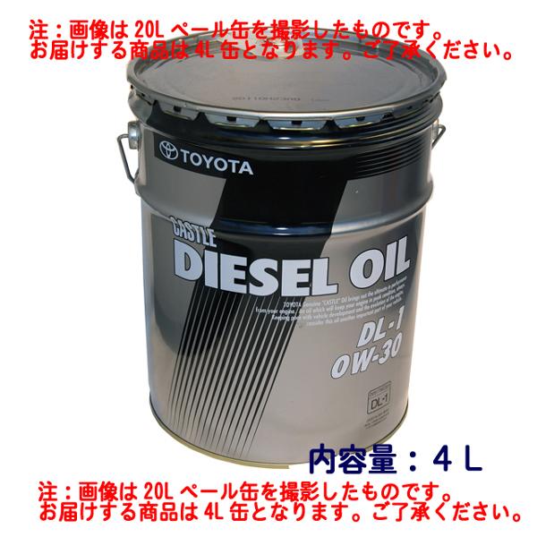 トヨタ純正キャッスルオイル ランドクルーザプラド GDJ150W用 1台分