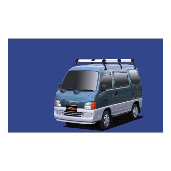 □TUFREQ ルーフキャリア サンバーバン TV1/TV2用/H+シリーズ 長さ