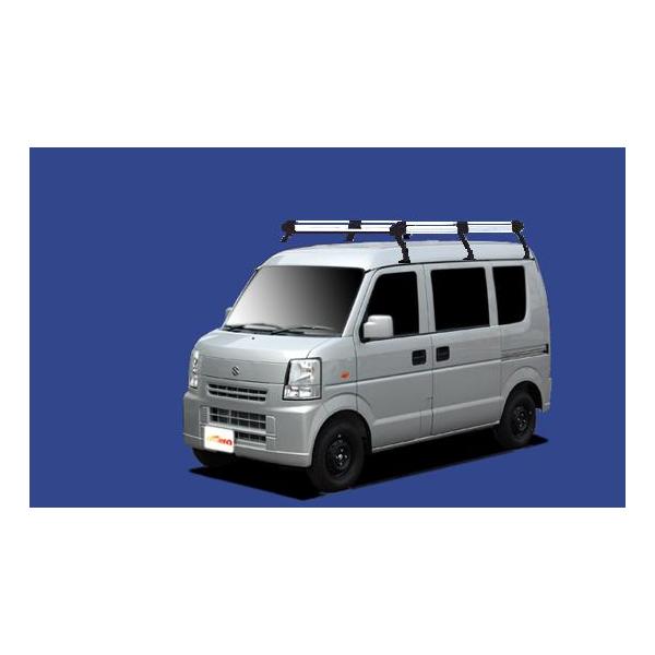 TUFREQ　ルーフキャリア　エブリイ　DA64V □TUFREQ ルーフキャリア エブリィ DA64V/DA64W ハイルーフ用/H+