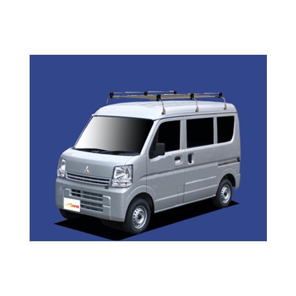 ★TUFREQ ルーフキャリア ミニキャブ DS17V ハイルーフ用/Uシリーズ  長さ：ロング UH36