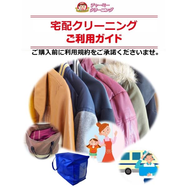 宅配クリーニング　衣類　７点までお試しパック今だけ基本しみぬきを無料でサービスさせて頂いております。是非お試しください！！常に最新の洗濯液で衣類を洗浄する為、衣類に優しくクリーニングを致します。静電気防止加工付き！送料無料！！※一部地域を除...