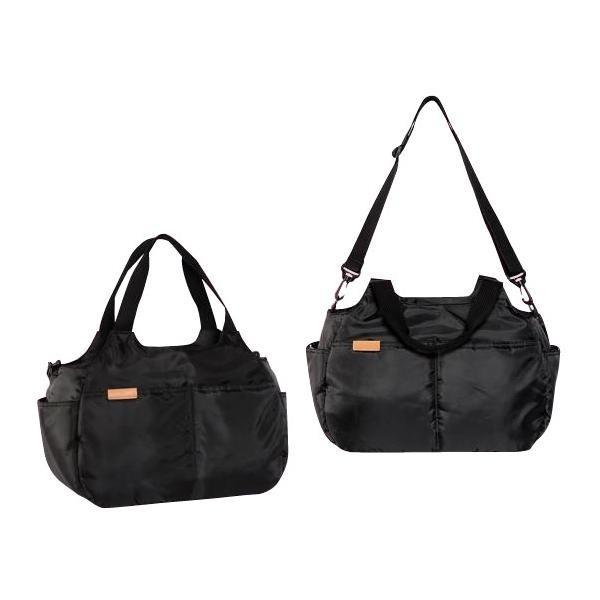 Hanna Hula ハンナフラ マザーズバッグ 2wayマシュマロトートバッグ ブラック Cmo Mm Bk Www Capetowncafe Com