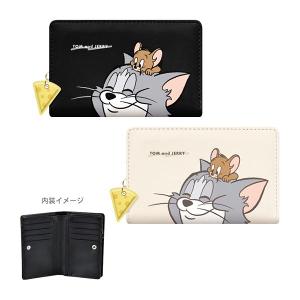 トムとジェリー 深札二つ折り財布 2カラー [M便 1/4] : シブヤ