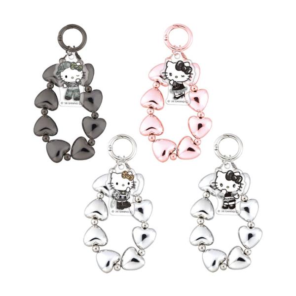 サンリオ ハローキティ パーツクラブ チャーム マスコット　4点セット sanrio（サンリオ） ハローキティ チャーム付き ハートリング