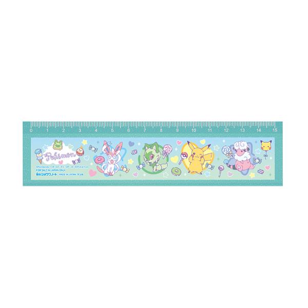 ポケモン専用 ショウワノート ポケモン 定規 15cm 4901772282082 新入学文具 [M便 1