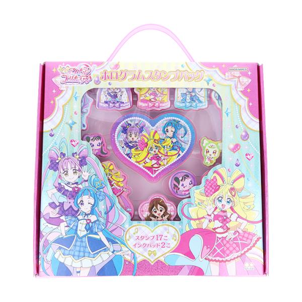 サンスター文具 キミとアイドルプリキュア ホログラムスタンプバッグ