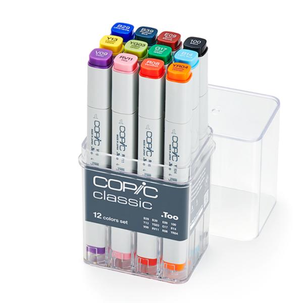 コピッククラシック コピック クラシック 12色セット 12501016