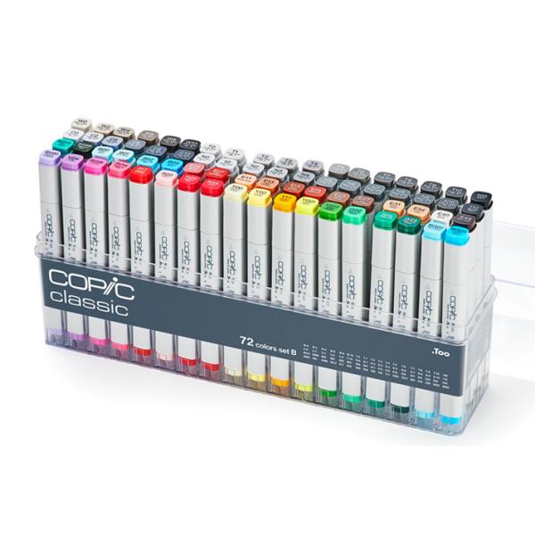 コピック（COPIC） コピッククラシック 72色 Bセット 12501023