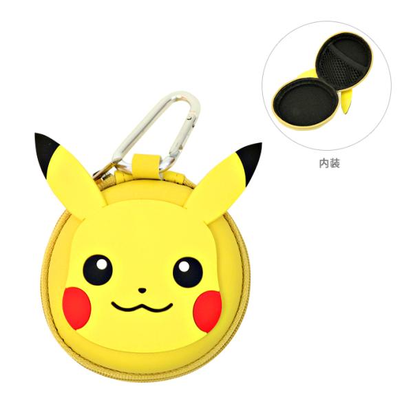 Pokemon（ポケモン） ラウンド小物ポーチ ピカチュウ PS-0059PC [M便 1