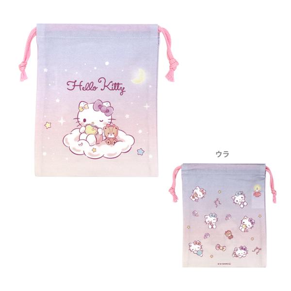 ハローキティ ハローキティ 巾着 S ピンク HKT7-650 [M便 1/3