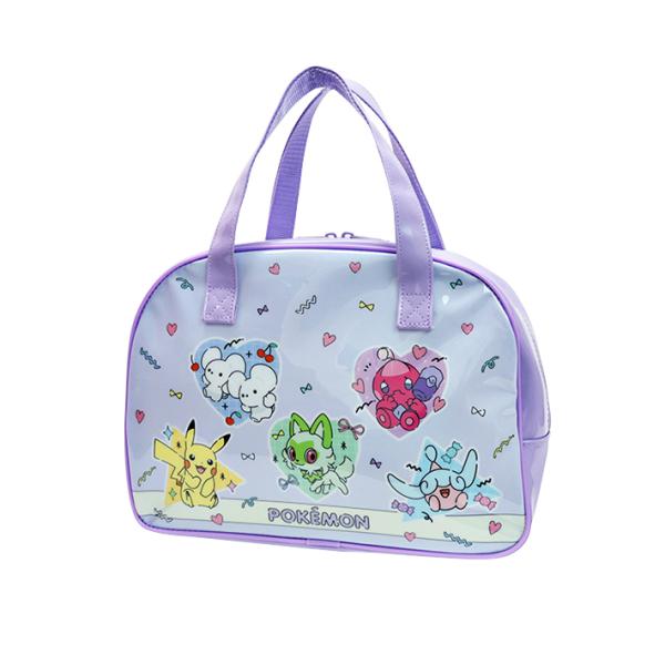 Pokemon（ポケモン） ボストンバッグ パープル BPK5-2703 : シブヤ文具
