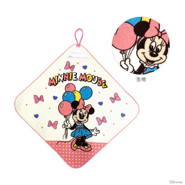 Disney（ディズニー） ミニーマウス ループ付きタオル ジェネラス柄