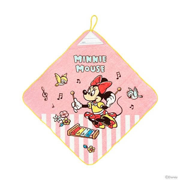 Disney（ディズニー） ミニーマウス ループ付きタオル ステディ柄