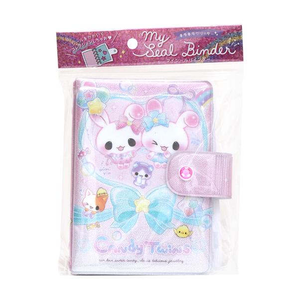 キラキラしたグリッターがかわいいリングタイプのシールバインダーです◎背幅がしっかりしているので少し厚みのあるシールも収納しやすい♪シール台紙がセットされているので、持ち運びにもおすすめです◎【セット内容】・バインダー本体×1・貼ってはがせる...