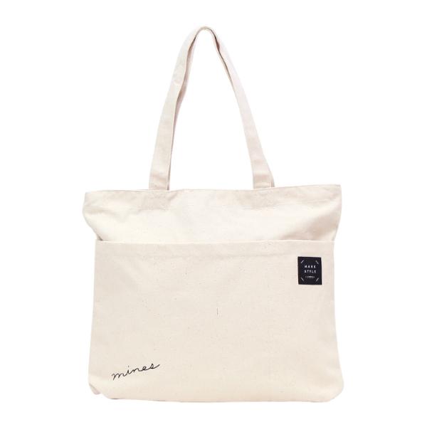 トートバッグ OK セール】 【A4サイズ対応／通勤対応】バイカラースムース合皮