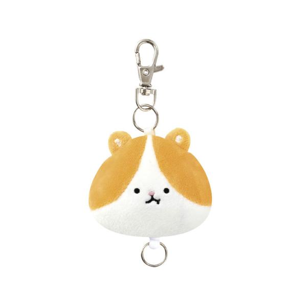 マスコットリールキーホルダー ハムスター 1022 M便 1 1 シブヤ文具 通販 Paypayモール