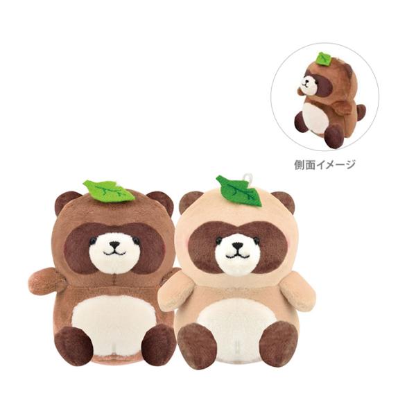 CRUX ニコぬいキーホルダー タヌキ柄 111891 [M便 1/1] : シブヤ