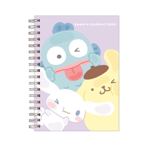 CRUX サンリオキャラクターズ リングノート A6 むぎゅっと
