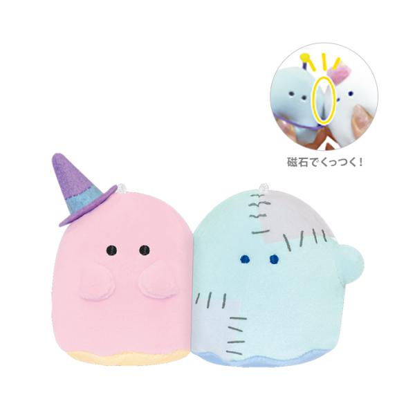 CRUX オバケーヌ ニコぬいキーホルダー マジョーヌ＆ゾンビーヌ