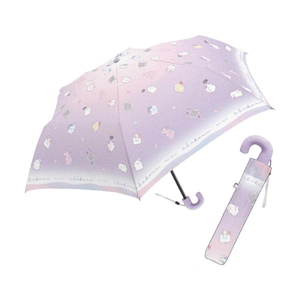 ★ページ CRUX オバケーヌ 子供折傘 キッズ 折りたたみ式 50cm パープル