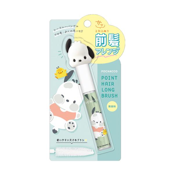 CRUX ポチャッコ マスコット付き ポイントヘアロングブラシ 無