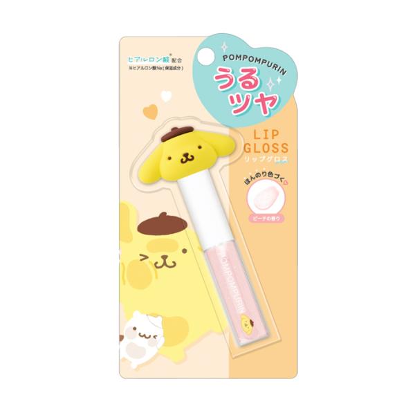 CRUX（クラックス） ポムポムプリン マスコット付き リップグロス