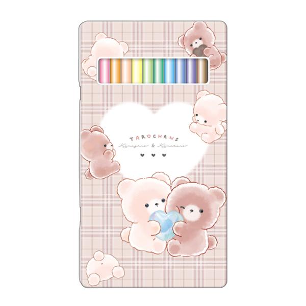 CRUX（クラックス） たろちゃんず 色鉛筆 12色 くまたろず柄 133712