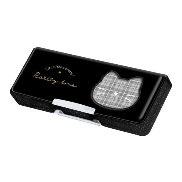 CRUX（クラックス） 筆箱 両面 コンパクト ネコ柄 133725 新入学文具