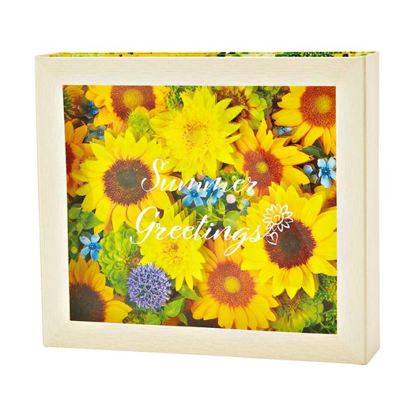 イギリス　グリーティングカード　立体　3D ヒマワリ ネコ　ひまわり畑 イギリス グリーティングカード 立体 3D ヒマワリ ネコ ひまわり