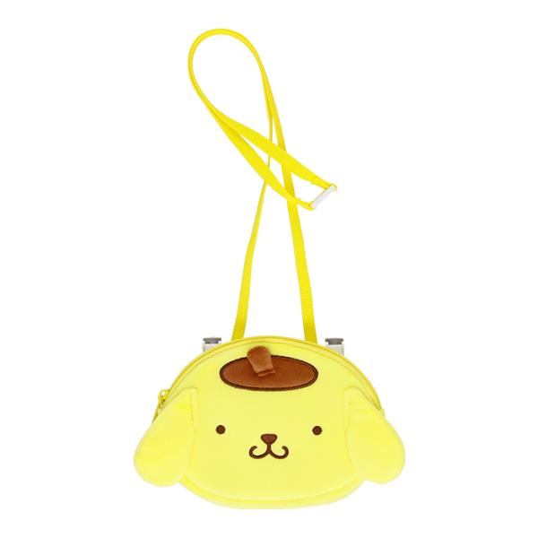 お顔のデザインがかわいい便利なポケットポーチです。ズボンやスカートのウエスト部分にクリップで挟むとポケット代わりに使える♪ハンカチやティッシュ、マスクなど小物を収納するのに便利◎【仕様】 本体サイズ：約W150×H110×D20mm(装飾部...