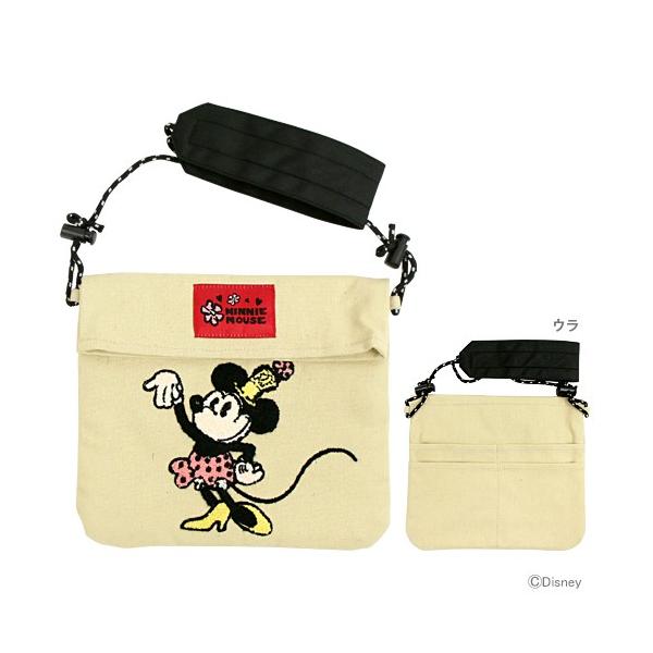Disney（ディズニー） ミニーマウス サガラ刺繍ミニショルダーバッグ