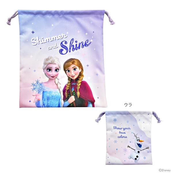 アナ雪　アナと雪の女王　ディズニー　ポーチ　巾着　2個セット　小物入れ　未使用品 ディズニー アナと雪の女王 巾着3枚セット | おもちゃ通販の