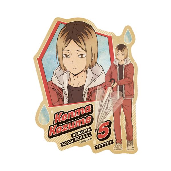 ジャンプ ハイキュー!! トラベルステッカー レインver. 4 孤爪 ジャンプ ハイキュー!! トラベルステッカー レインver. 4 孤爪