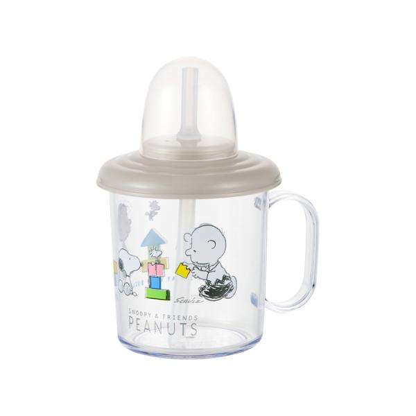 他サイト： スヌーピー　手付ストローカップ　210ml　S-5の商品画像