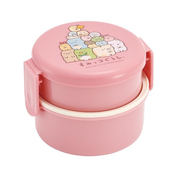 コンビニの丸型おにぎりがそのまますっぽり！！ミニフォーク（プラスチック製）付き。上ブタ・中ブタを外して電子レンジＯＫ！食べ終われば1段にコンパクトに収納できます。＊タイトロック式ですが、汁もれを防止する機能は弱い為、ご注意ください。【仕様】...